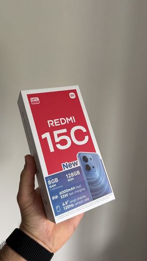 Redmi 15C 8GB/128GB Blue (New, opened box)