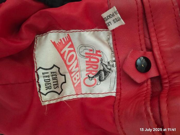 Ladies leather motorbike suit