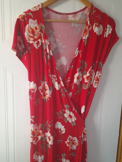 Summer wrap dress