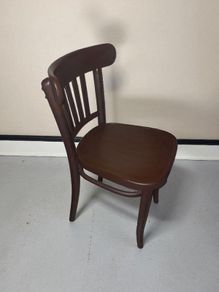 Antique bent wood chair