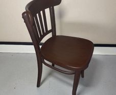 Antique bent wood chair