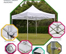 NEW 2x2m PopUP Gazebo Alu50HEX (FAST delivery)