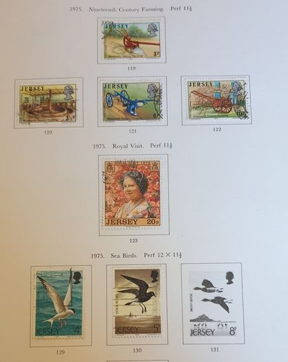 Stamps of Jersey 1958-1992