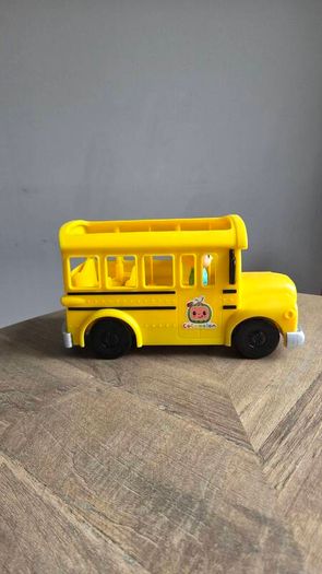 CoComelon musical Bus and Car, with JJ figures. In very good condition.