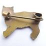 Antique Black Cat Enamel Pin Badge - Isle Of Man Lucky Charm c.1920 Image 6