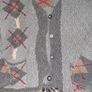 Vintage 1980s Sweet Dream Hand Knitted Cardigan Size S/M, AV Image 2
