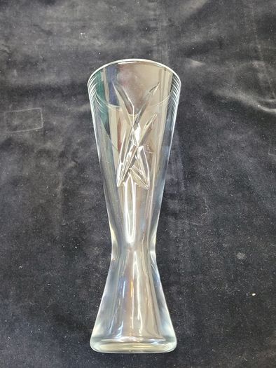 Waterford Crystal John Rocha Vapour Vase Contemporary Irish Art Glass 22cm