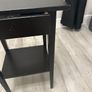hemnes ikea side table black/brown Image 6