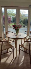 Wishbone Dining Chairs x4