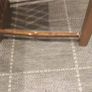 Wooden dining table and four chairs Image 5
