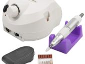 30000RPM Electric Nail Drill Machine Pro Nail File Drill Bits Pedicure Manicure WHITE