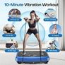 Vibration Plate, 2026 Upgraded 2D & 4D Vibration Plate Exercise Machine with Dual & Triple Motors, Adjustable Speeds, Superior Weight Capacity Vibration Plate for Weight Loss & Lymphatic Image 4