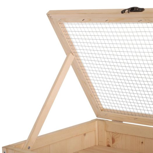 Hamster Cage Wooden Mouse Rodent Small Pet Animals