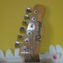 Richwood RE-130 Thinline Telecaster Electric Guitar - Amber Flame Top w/ P90 Pickups Image 2