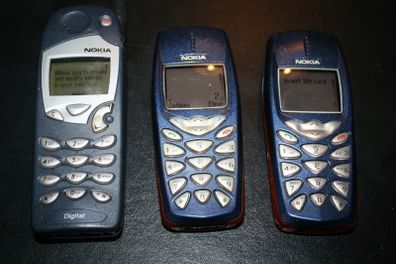 Vintage Nokia Mobile phones
