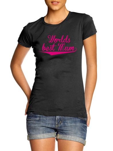Worlds Best Mum Womens T Shirt