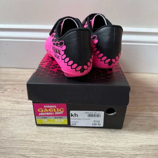 KARAKAL Gaelic pink shoes boots SIZE UK12