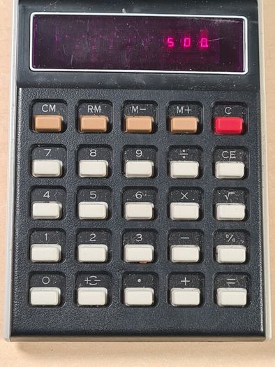 Vintage Sharp Elsi Mate El-204 Electronic Calculator 1970's