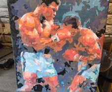 Canvas painting