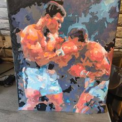 Canvas painting