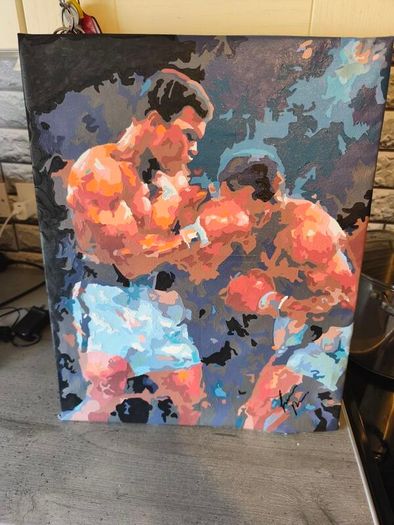 Canvas painting