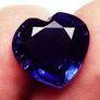Stunning heart shaped Tanzanite with certificate Image 2