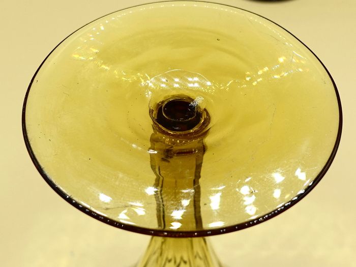 Very rare Regency period Champagne Flutes Glasses (Crystal)