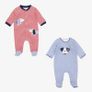 Mayoral baby sleep suits 2 pack 4-6m Image 3