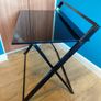 Sleek Modern Folding Table Excellent Condition Image 2