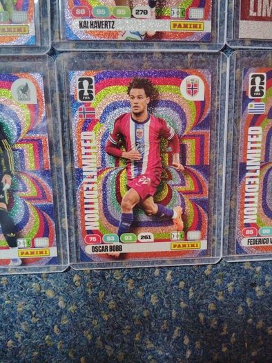 8 limited edition adrenalyn xl panini collection cards
