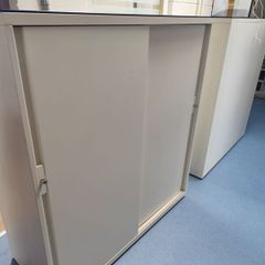 large metal storage unit