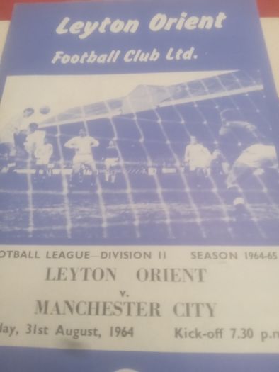Old Soccer Programmes
