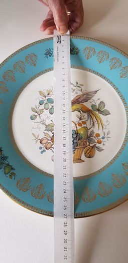 Aynsley gilt hand painted decorative plate