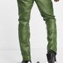 Leather Suit Trousers W36.l32. Image 3