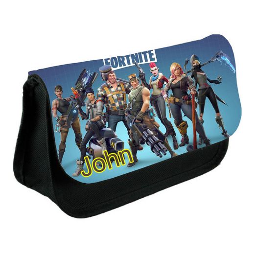 Fortnite game printed Personalised Pencil Case / Make up bag / back to school stationary