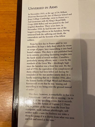 War Book: 'Unversed In arms'