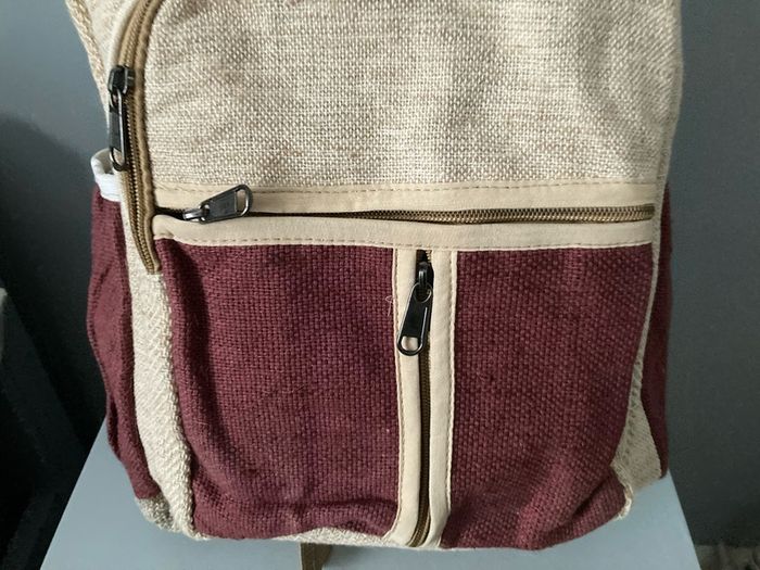 Brand New Natural Hemp Fibre backpack /schoolbag