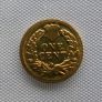 US Miniature 24K Gold Plated Token Image 3