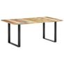 Dining Table 180x90x76 cm Solid Reclaimed Wood Image 4