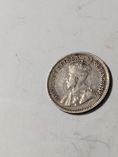 Canada silver 5 cent 1918