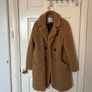 Teddy style fluffy coat Image 3