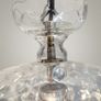 Vintage Cut Glass Basket Pendant Chandelier Image 4
