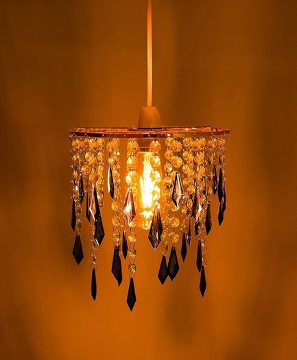 FREE EXPRESS SHIPPING Ocean Ceiling Chandelier Acrylic Light Shade, Blue & Light Blue