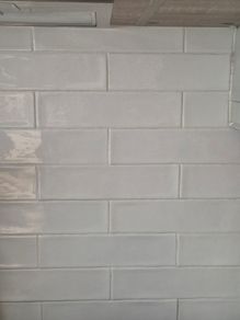 White tiles