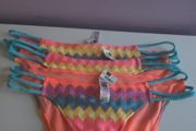 Colorful Bikini Bottoms Brand New!