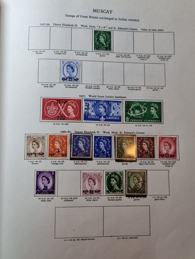 MAURITIUS album with stamps