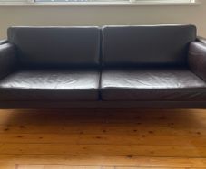 Leather sofa