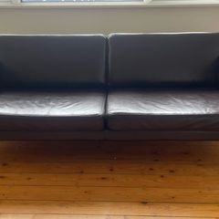 Leather sofa