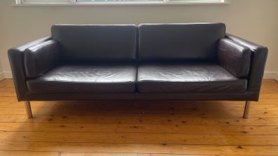 Leather sofa