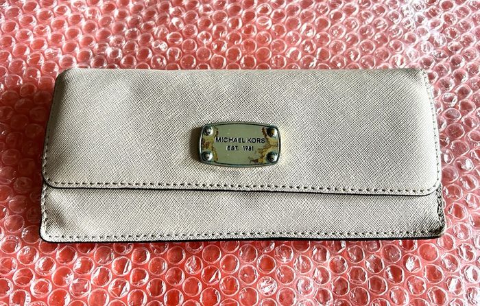 Michael Kors Pink Woman's Wallet Genuine